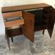 Vintage storage buffet cabinet 1960's 3 doors 2 drawers