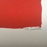 Surrealist composition. Lithograph by Vic GENTILS 1919-1997.