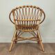 Fauteuil rotin annnées 60