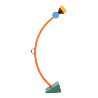 Ettore Sottsass Treetops Multicolored Metal Floor Lamp, Memphis Milano, 1981
