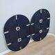 Pair of ABS wall mirrors Anna Castelli for Kartell 1960s
