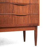 Teak Bureau by Erling Torvits for Klim Møbelfabrik, 1960s