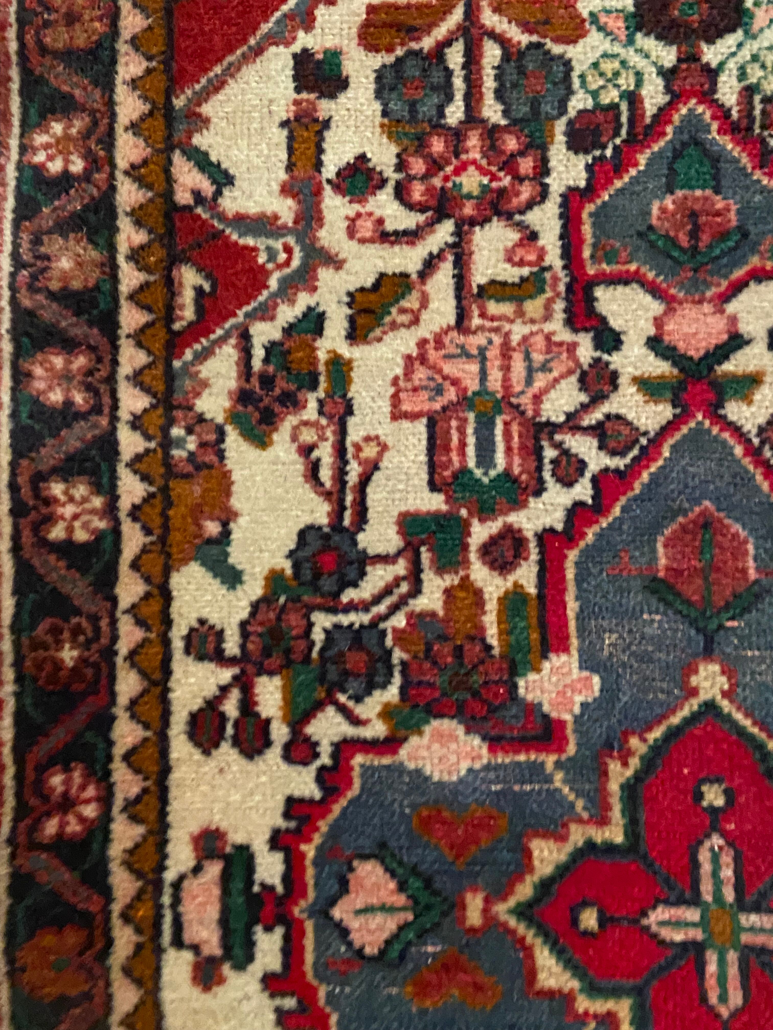 Ancient oriental carpet handmade Central Asia Turkey