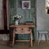 Table de chalet art populaire