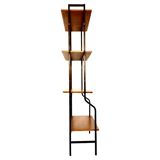 Midcentury Modern Teak Bookcase, Italy 1960