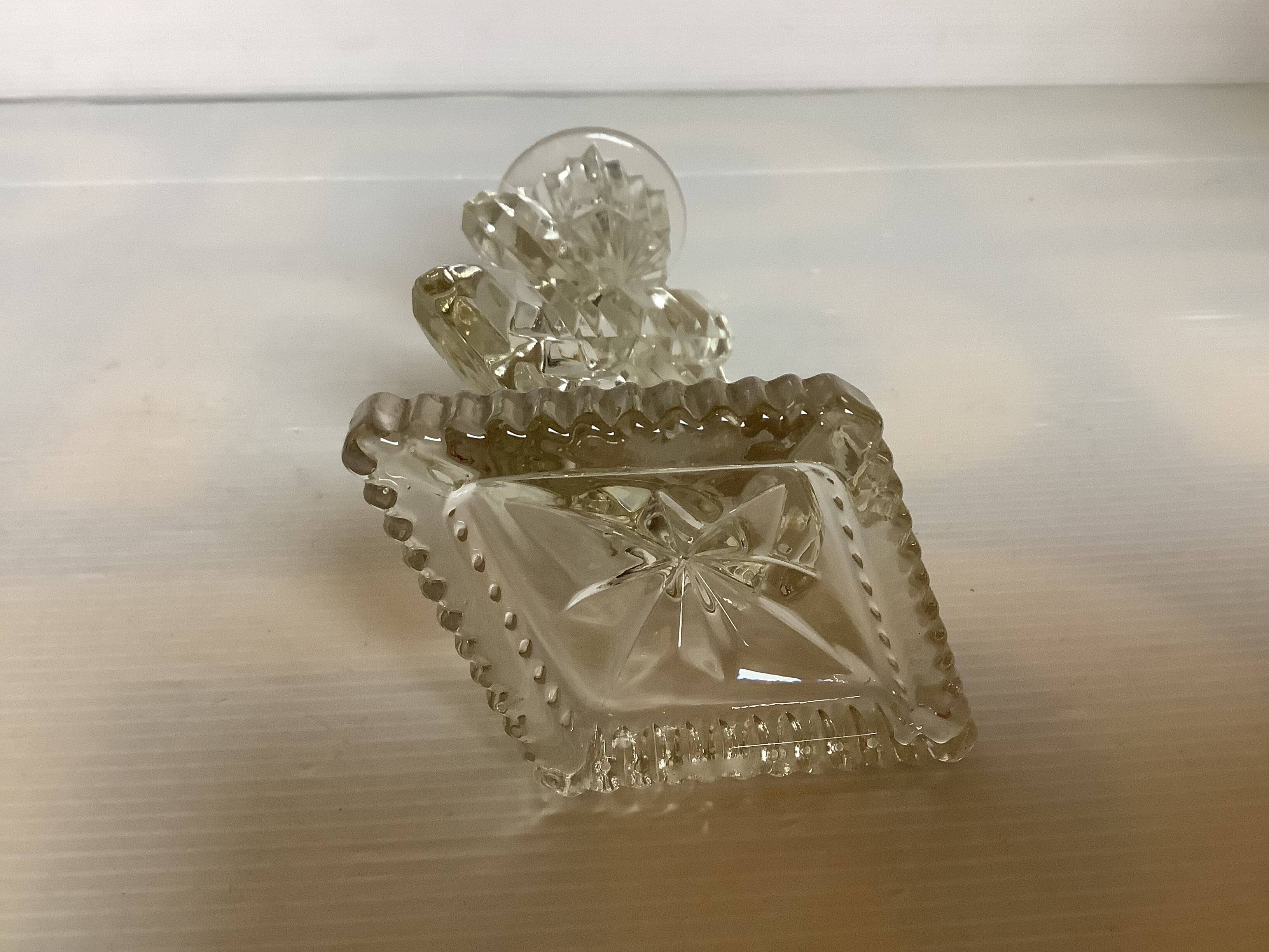 Art Deco geometric candle holder