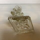 Art Deco geometric candle holder