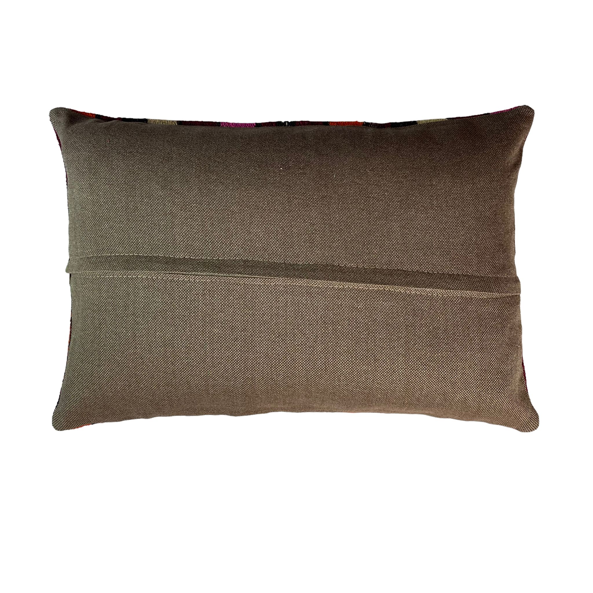 Housse de coussin vintage turque faite à la main, 40 x 60 cm