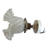 Straight wall or ceiling light fixture