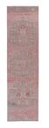 Vintage Turkish rug from Oushak, hand-woven 100x353 cm