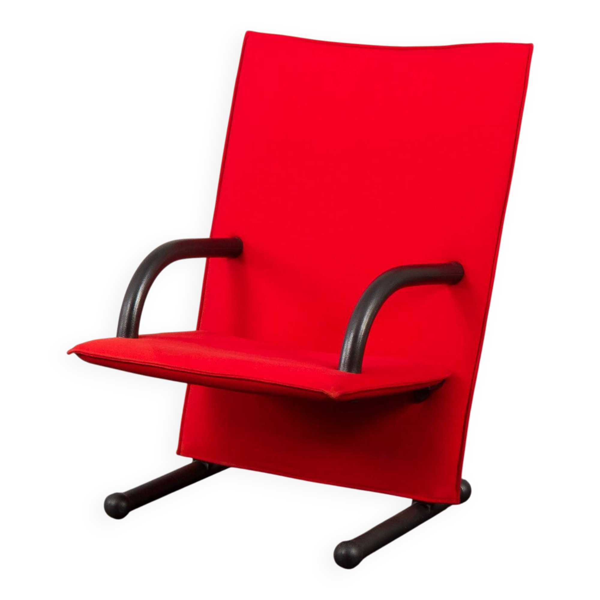 “T-line” high back lounge chair by Burkhard Vogtherr for Arflex, Italy 1980
