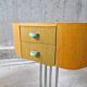 Pair of postmodern Memphis Milano style side tables, 1980s