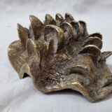 Cendrier Bénitier en bronze, milieu XXème