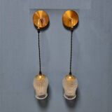Pair of wall sconces