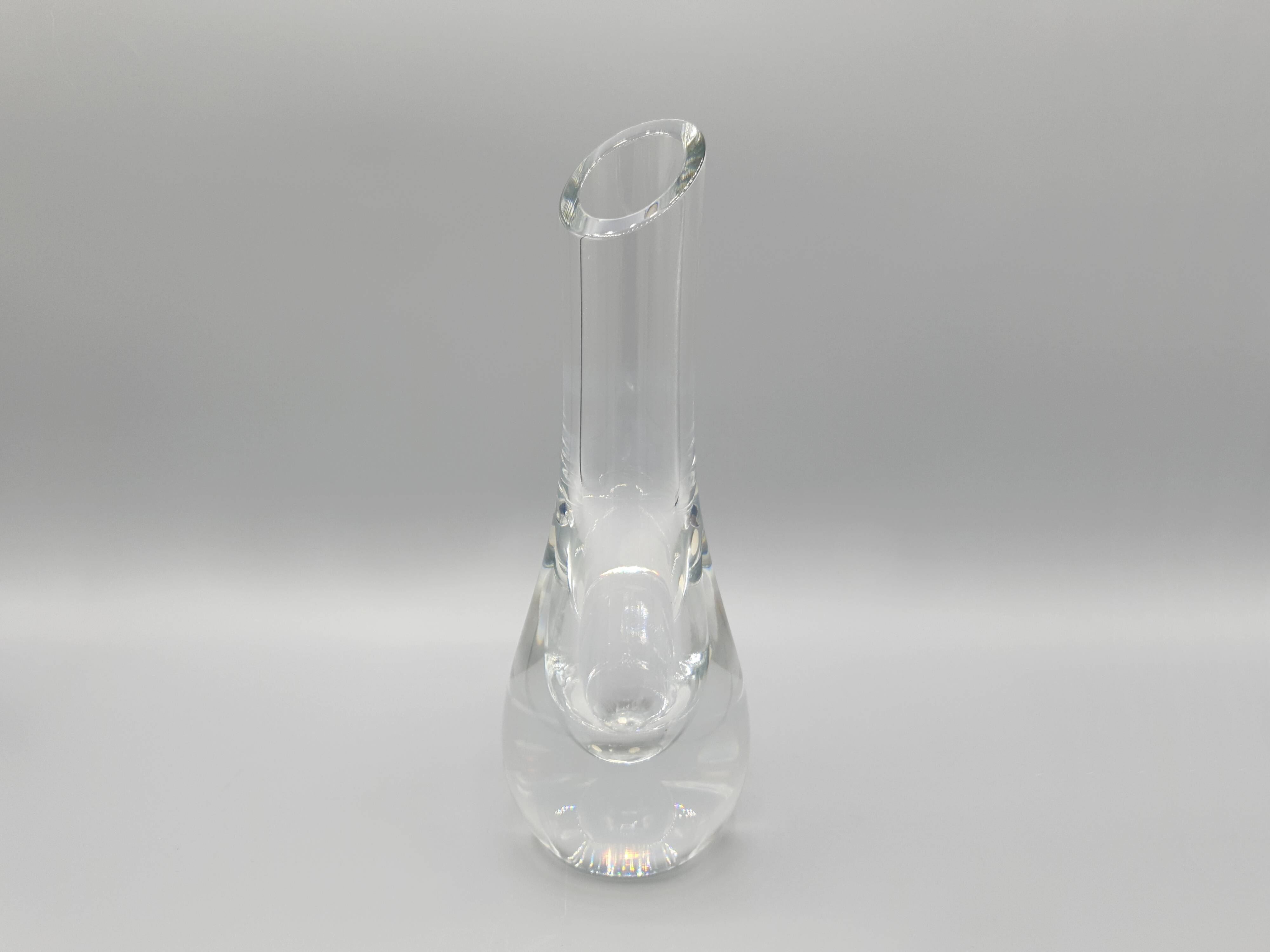 Crystal Baccarat soliflore vase, "Albane" model
