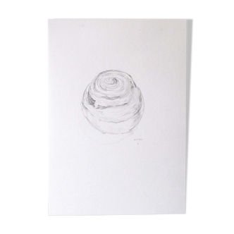 Hazelnut Roll No.3 - Original signed design