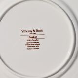 6 dessert plates Villeroy & Boch basket model