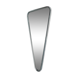 Designer mirror in the shape of a triangle from the 70's, a real Space Age