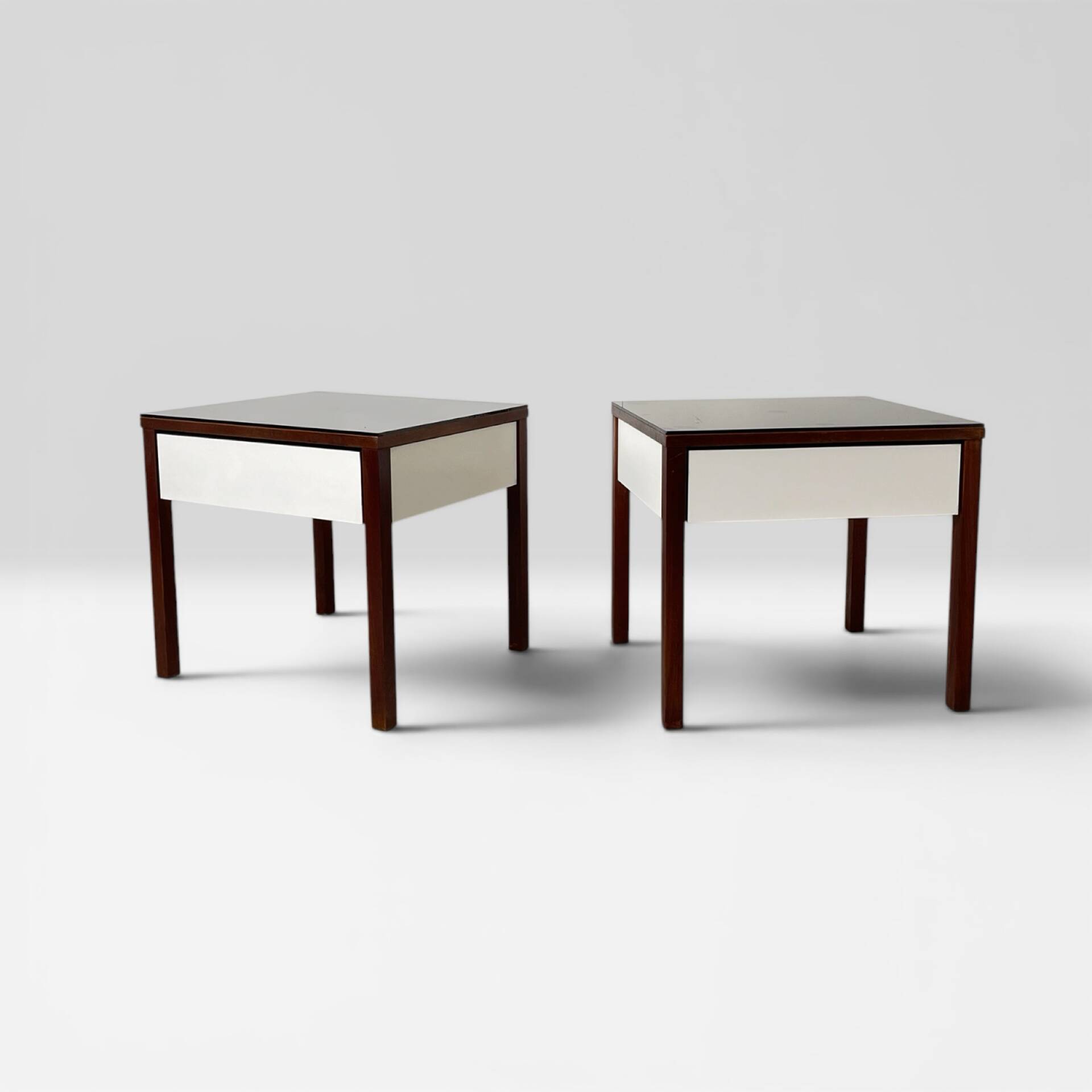 Pair of bedside tables 1970