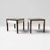 Pair of bedside tables 1970