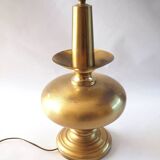Large golden foot lamp