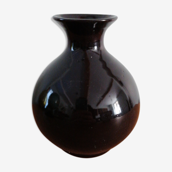 Old ceramic sake bottle