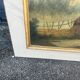 Antique Fireplace Trumeau in Louis XV Style - Gallant / Pastoral Scene at the