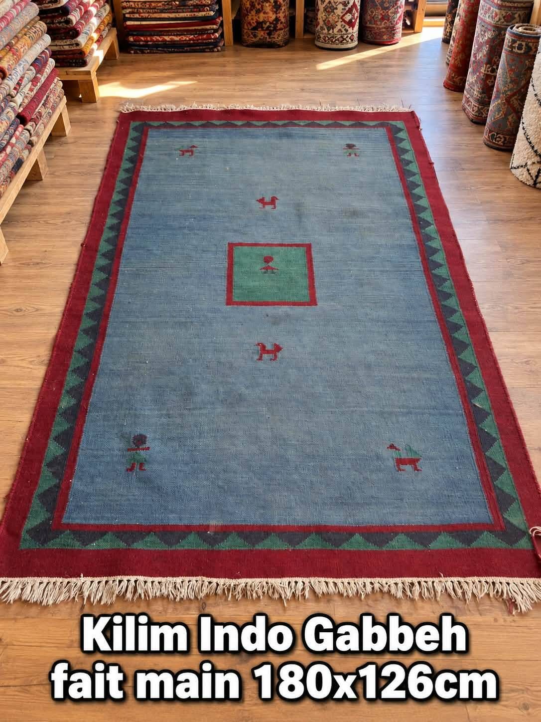 Handmade Kilim Indo Gabbeh 180x126cm