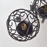 Pair of vintage wall lights from the 1950s