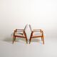 Scandinavian teak armchairs, 1950s/60s