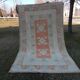 Vintage Turkish Oushak rug 195x312 cm