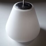 Lustre work Italian glass opalin white