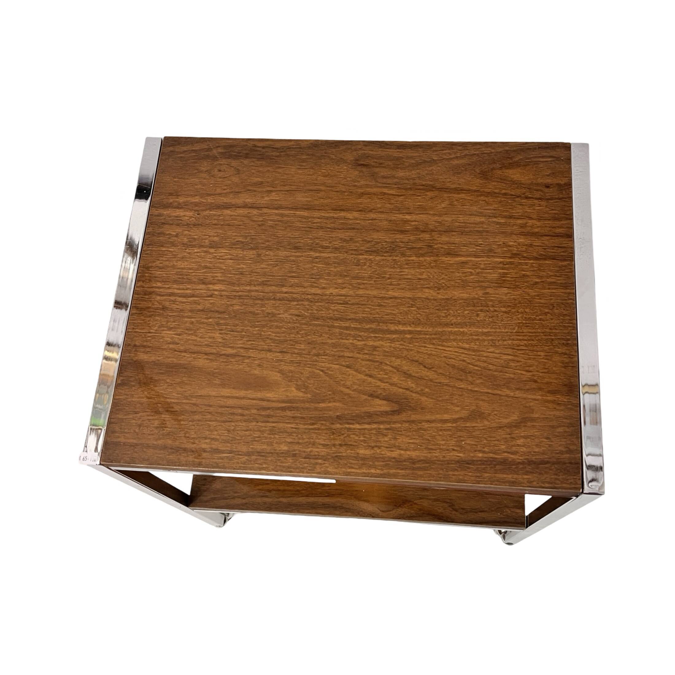 Modernist mobile table or bar Denmark 1970s.