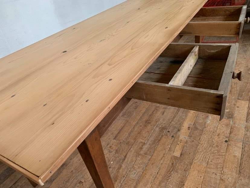 Farm table in wood