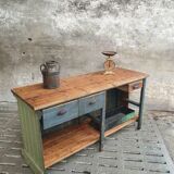 Antique shop counter