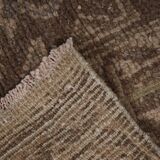 Vintage Turkish Oushak Rug Handwoven 53x560 cm