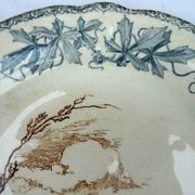 Plate HB Choisy le Roi Louis XIII series model La RIVIERE