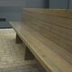 Banc d'école Bossche par Dom Hans van der Laan, 1964