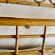 Rattan coat rack