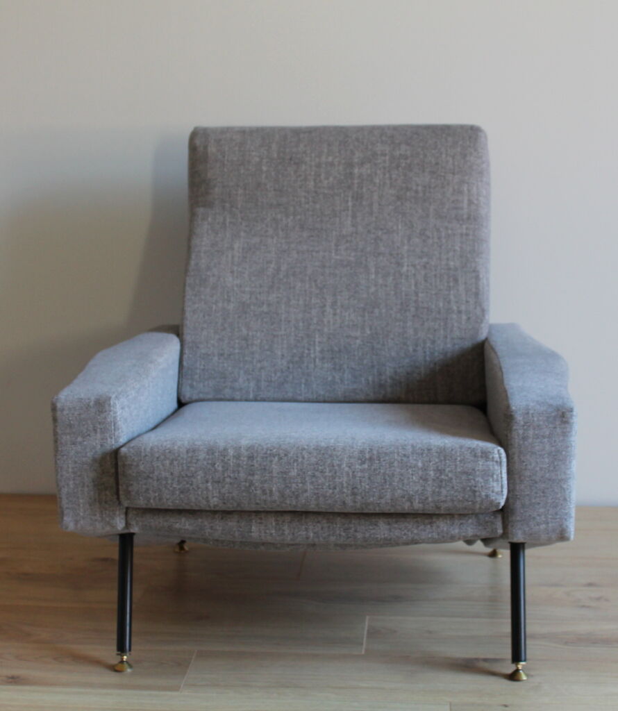 Pair of armchairs Troika by Paul Geoffroy and published by Airborne 50