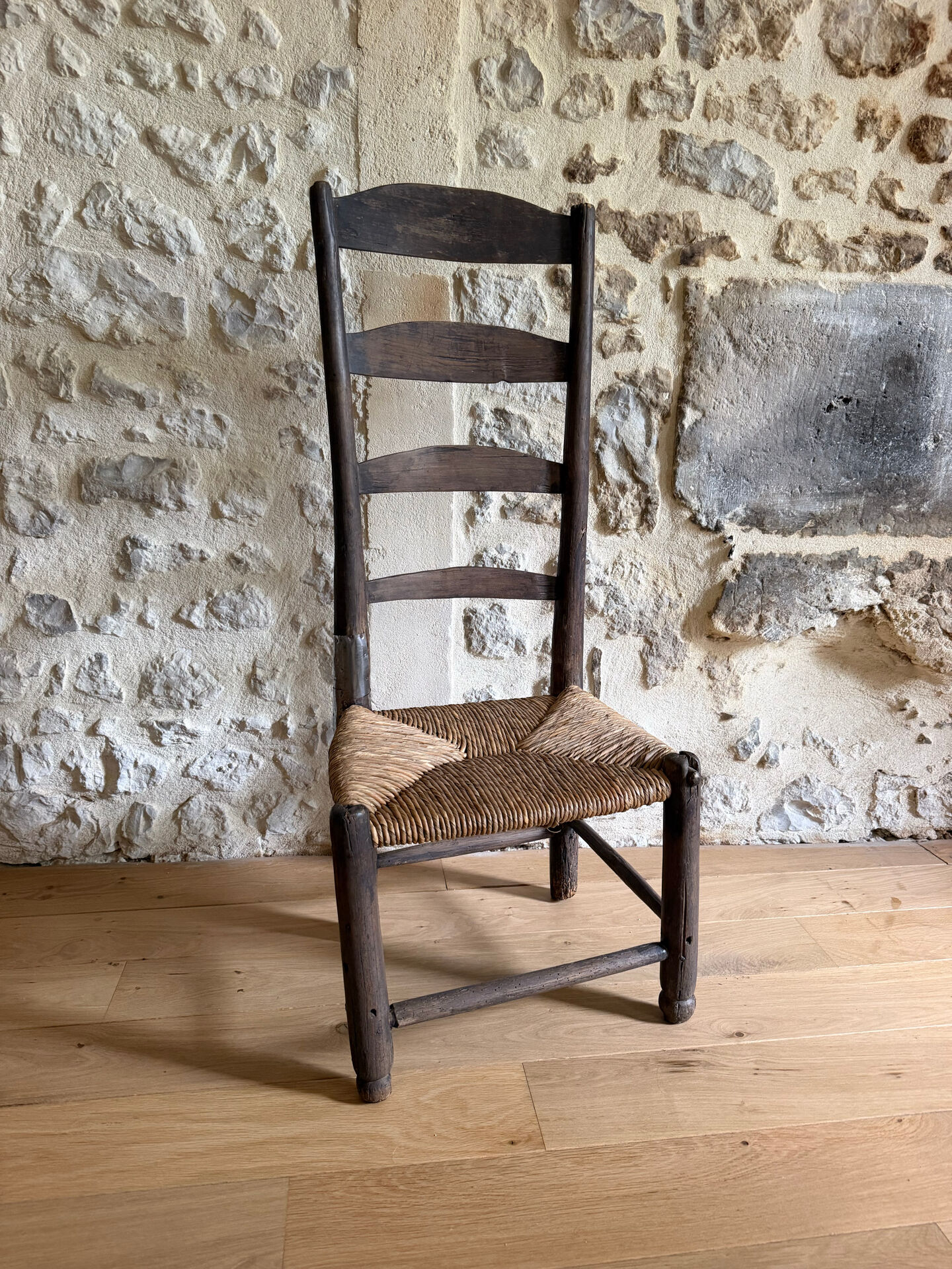 Brutalist popular art chair