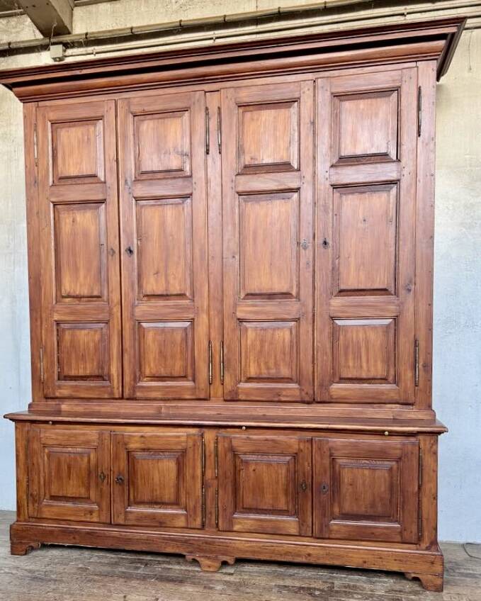 Grand buffet  bibliotheque 2 corps meuble de métiers