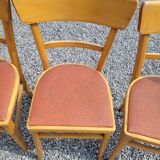 6 bistro chairs from the 40s