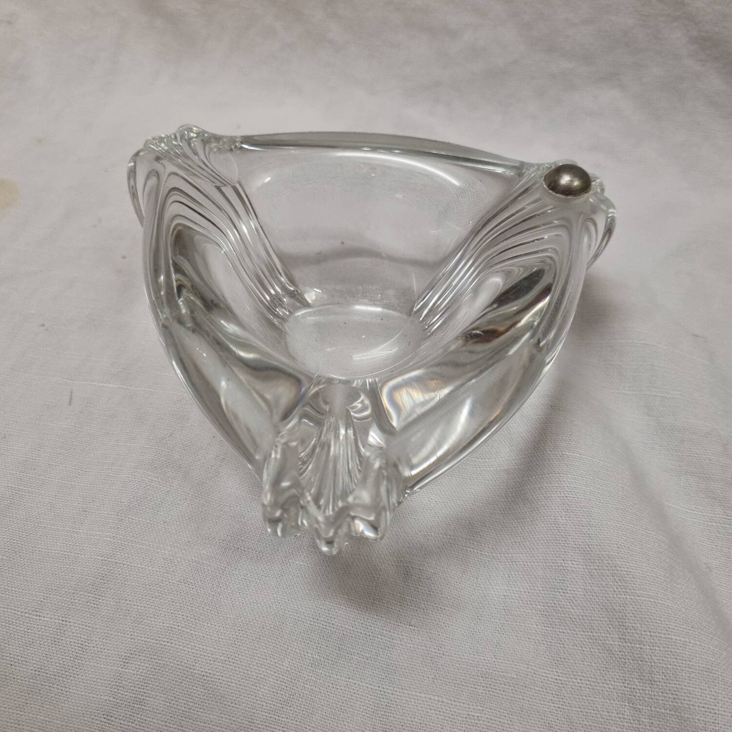 Daum France Crystal Ashtray