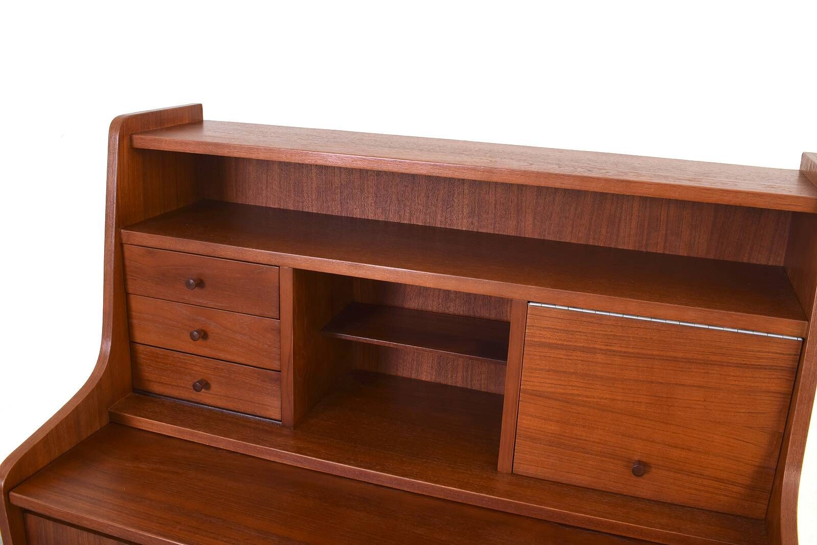 Mid-Century Danish Teak Secretary, 1960s.