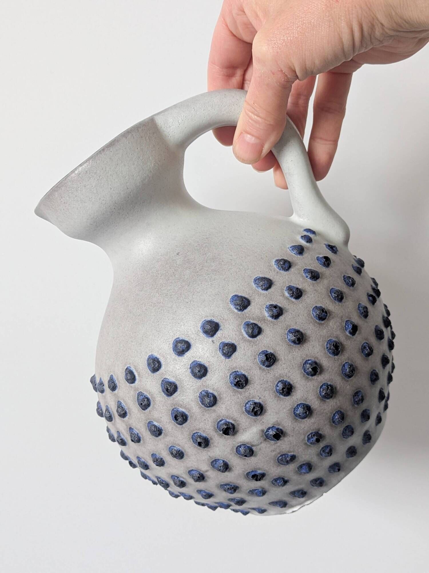 Marei mid-century ceramic jug vase, West Germany 1960s.