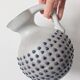 Marei mid-century ceramic jug vase, West Germany 1960s.