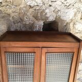 Bookcase or school glass cabinet - vintage 1960