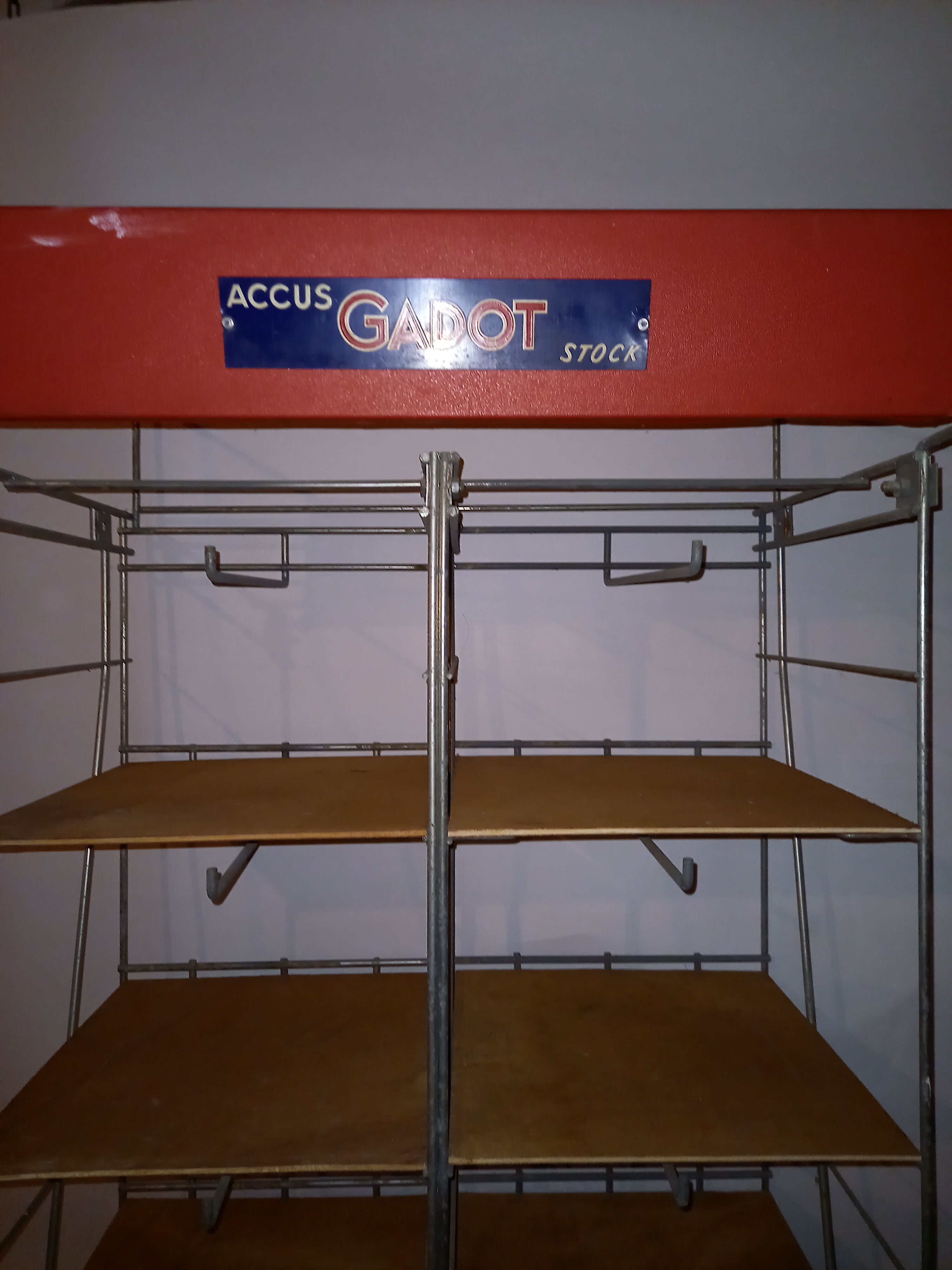 Metal shelf