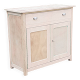 Parisian sideboard 1 drawer 2 doors solid beech raw wood